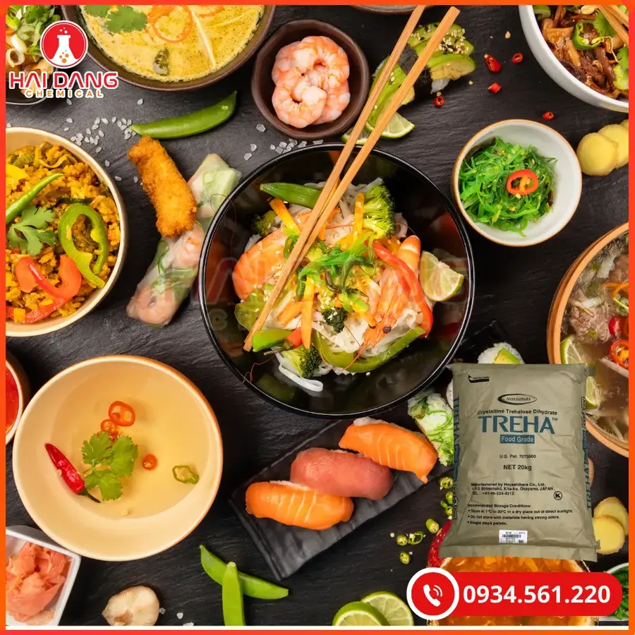 Đường Trehalose 25kg/bao Nhật Bản Tại Quảng Ninh