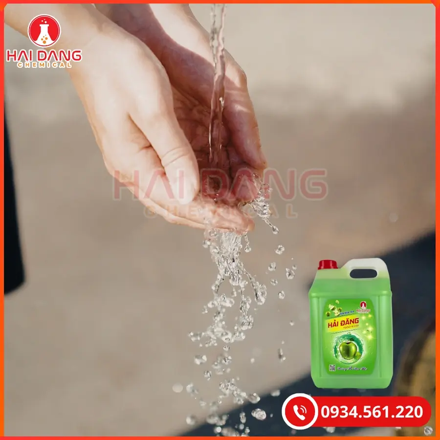 Sữa Rửa Tay Hải Đăng Hương Táo Việt Nam Can 10L Tại Quảng Ninh