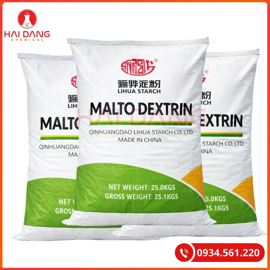 Đường Malto Dextrin 25kg/bao Trung Quốc Tại Quảng Ninh