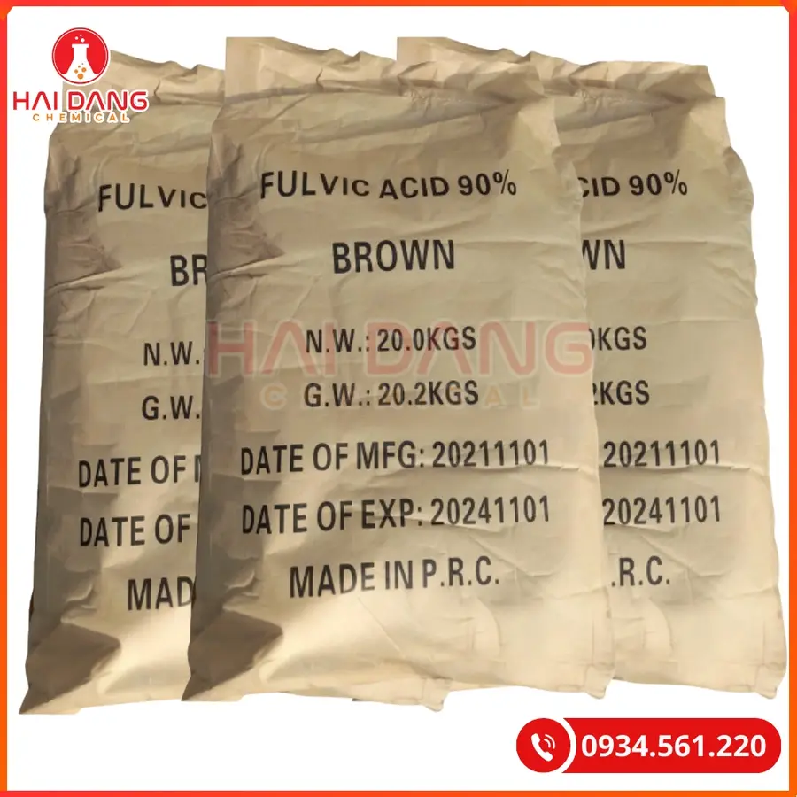 Acid Fulvic 90% Trung Quốc Tại Quảng Ninh
