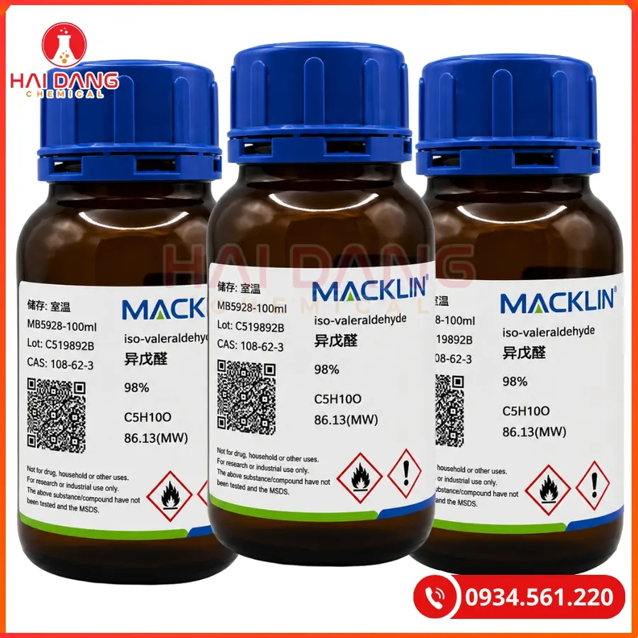 iso-Valeraldehyde (C5H10O) Macklin 250ml Tại Quảng Ninh